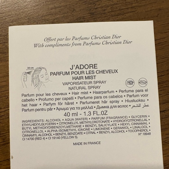 Dior hair mist and Brush Set - Picture 5 of 6